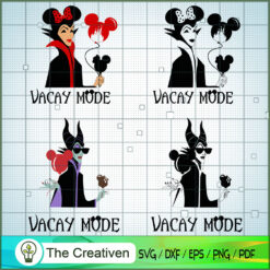Maleficent Vacay Mode Bundle SVG Cut File for Cricut & Silhouette