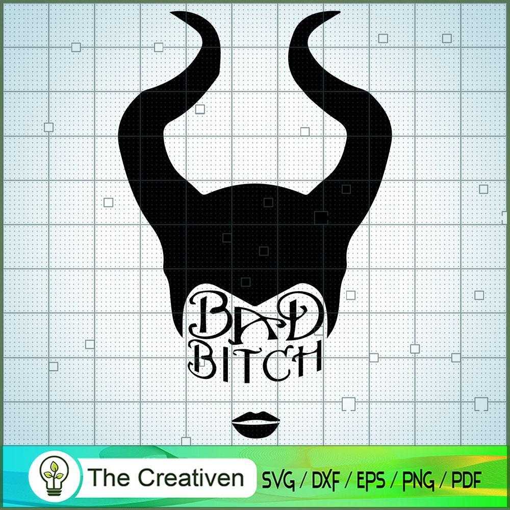 Maleficent Bad Bitch SVG, Maleficent SVG, Disney Aurora Princess SVG 1 Maleficent Bad Bitch SVG, Maleficent SVG, Disney Aurora Princess SVG