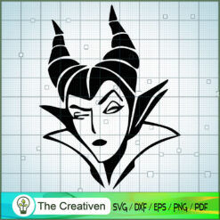 Maleficent Angry SVG, Maleficent SVG, Disney Aurora Princess SVG