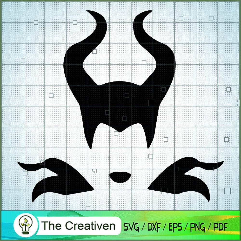 Maleficent Lips Shadow Vector SVG Cut File for Cricut & Silhouette 1 Maleficent Lips Shadow Vector SVG Cut File for Cricut & Silhouette