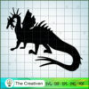 Maleficent Dragon Shadow SVG Cut File for Cricut & Silhouette