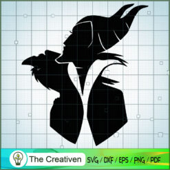 Maleficent Shadow SVG Cut File for Cricut & Silhouette Design 25946