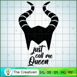 Call Me Queen Maleficent SVG Cut File for Cricut & Silhouette
