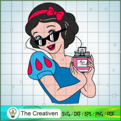 Dior SnowWhite Princess Luxury SVG Cut File for Cricut & Silhouette