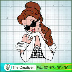 Bella Princess Chanel Luxury SVG Cut File for Cricut & Silhouette