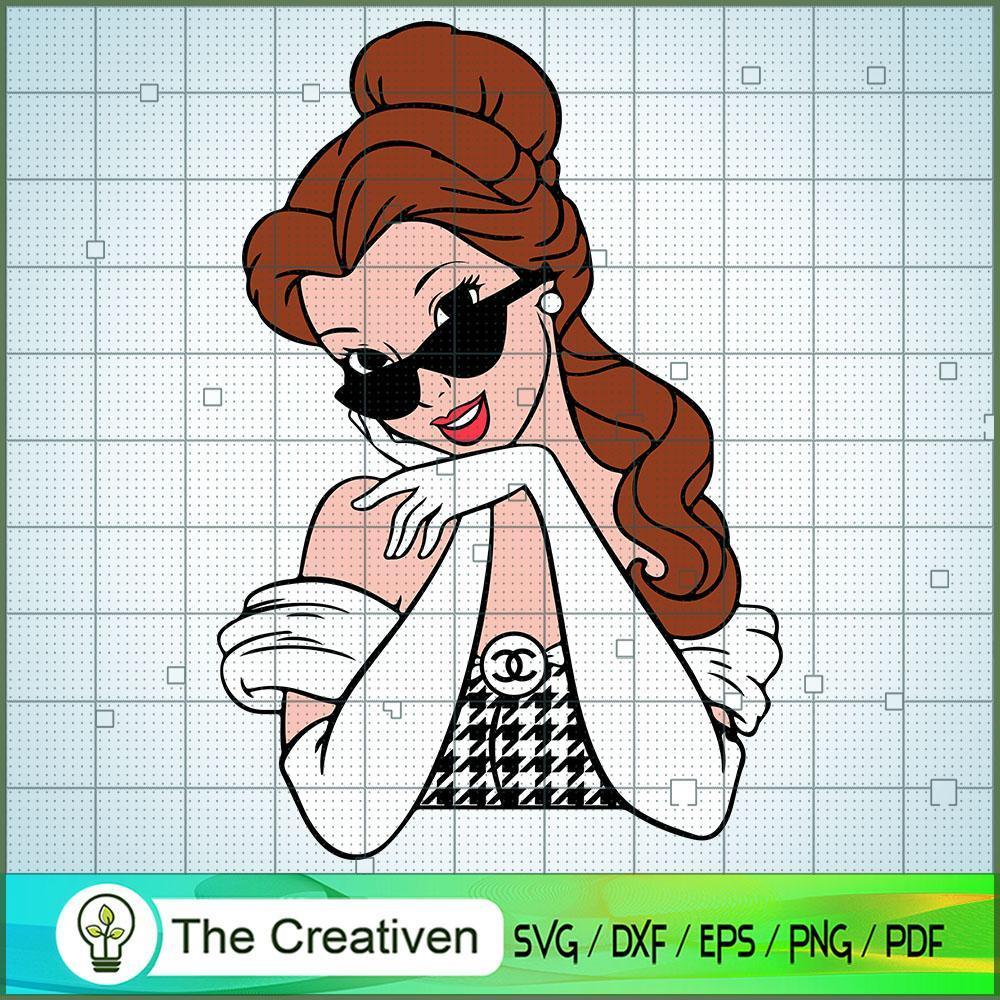 Bella Princess Chanel Luxury SVG Cut File for Cricut & Silhouette 1 Bella Princess Chanel Luxury SVG Cut File for Cricut & Silhouette