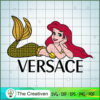 Ariel Mermaid Versace Luxury SVG Cut File for Cricut & Silhouette
