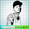 Wiz Khalifa Stencil SVG, US Rapper SVG, Famous Star SVG