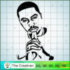NAS Nasir Bin Olu Dara Jones SVG, US Rapper SVG, Famous Star SVG