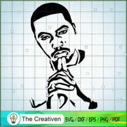 NAS Nasir Bin Olu Dara Jones SVG, US Rapper SVG, Famous Star SVG