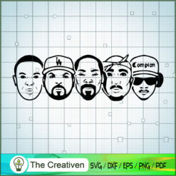 Rappers #Squad SVG, US Rapper SVG, Famous Star SVG