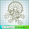 Floral Dream Catcher SVG Cut File for Cricut & Silhouette 2 11 copy 85