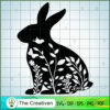 Floral Rabbit SVG Cut File for Cricut & Silhouette 3 2 copy 91