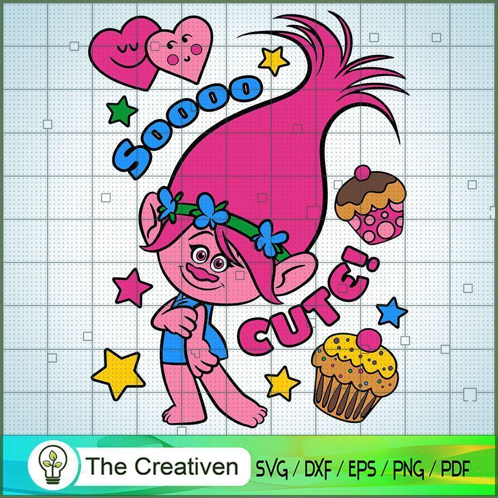 Soooo Cute Poppy SVG Cut File for Cricut & Silhouette 1 Soooo Cute Poppy SVG Cut File for Cricut & Silhouette