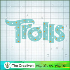 Trolls Logo SVG Cut File for Cricut & Silhouette