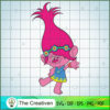 Cute Queen Poppy SVG Cut File for Cricut & Silhouette