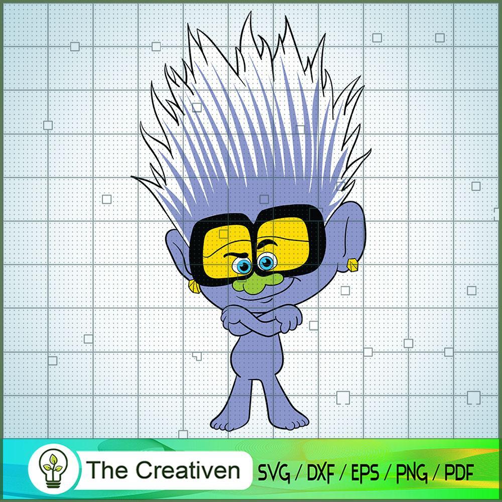 Crazy Hair Tiny Diamond SVG Cut File for Cricut & Silhouette 1 Crazy Hair Tiny Diamond SVG Cut File for Cricut & Silhouette