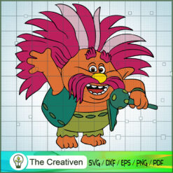 King Peppy Singing SVG Cut File for Cricut & Silhouette