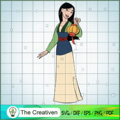 Mulan Smile Take A Lantern SVG Cut File for Cricut & Silhouette