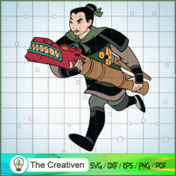 Li Shang Go To Combat SVG Cut File for Cricut & Silhouette