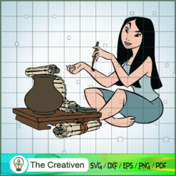 Mulan Write SVG Cut File for Cricut & Silhouette