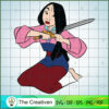 Mulan Sword Haircuts SVG Cut File for Cricut & Silhouette