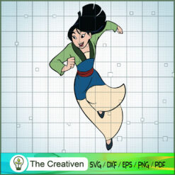 Mulan Run Speed SVG Cut File for Cricut & Silhouette