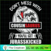 Jurasskicked Dont Mess with  SVG Cut File for Cricut Design 25084