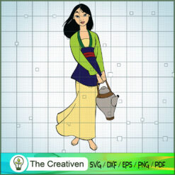 Mulan Take a Bottle SVG Cut File for Cricut & Silhouette