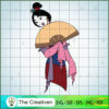Mulan Paper Face SVG Cut File for Cricut & Silhouette 3 17 copy 74
