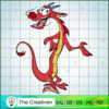 Funny Mushu SVG Cut File for Cricut & Silhouette