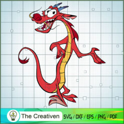 Funny Mushu SVG Cut File for Cricut & Silhouette