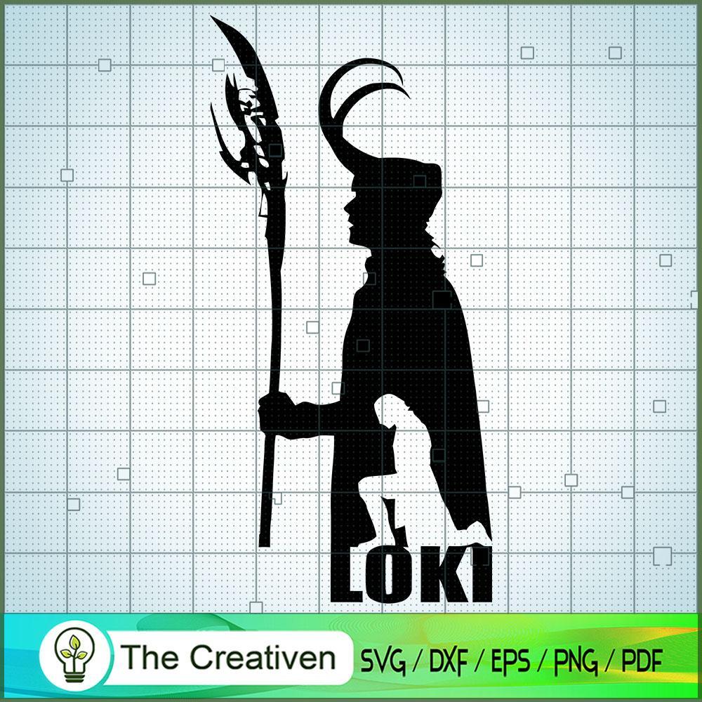 Loki Black Shadow SVG Cut File for Cricut & Silhouette 1 Loki Black Shadow SVG Cut File for Cricut & Silhouette