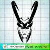 Loki Head SVG Cut File for Cricut & Silhouette 3 6 copy 83