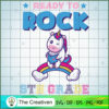 Ready to Rock 9th Grade SVG, Unicorn SVG, Back To School SVG