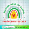Welcome Back to School Presc SVG Cut File for Cricut