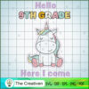 Hello Ninth Grade Here I Come SVG, Unicorn SVG, Back To School SVG