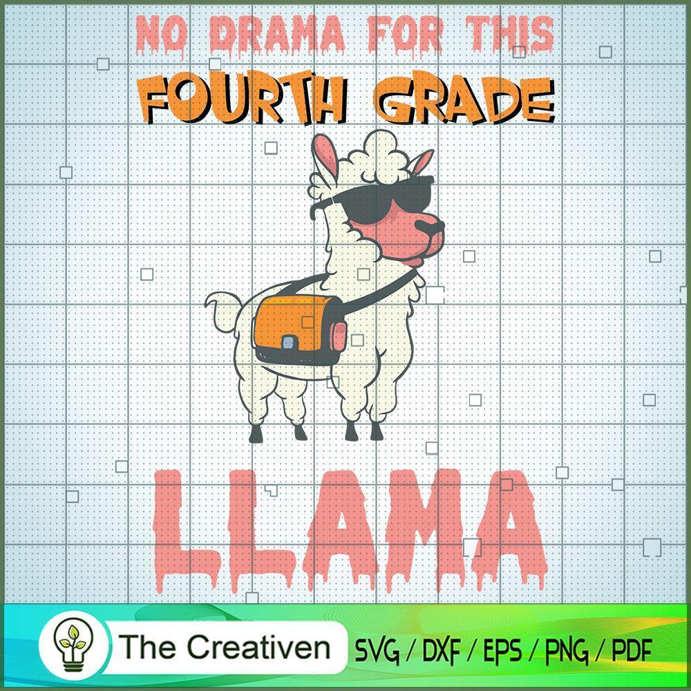 No Drama for This Fourth Gra SVG Cut File for Cricut 1 No Drama for This Fourth Gra SVG Cut File for Cricut