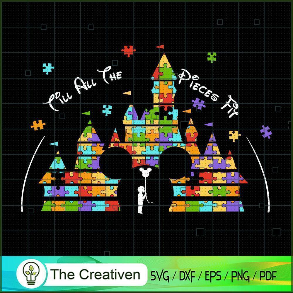 Autism Disney Castle SVG, Autism SVG, Mickey Disney SVG 1 Autism Disney Castle SVG, Autism SVG, Mickey Disney SVG