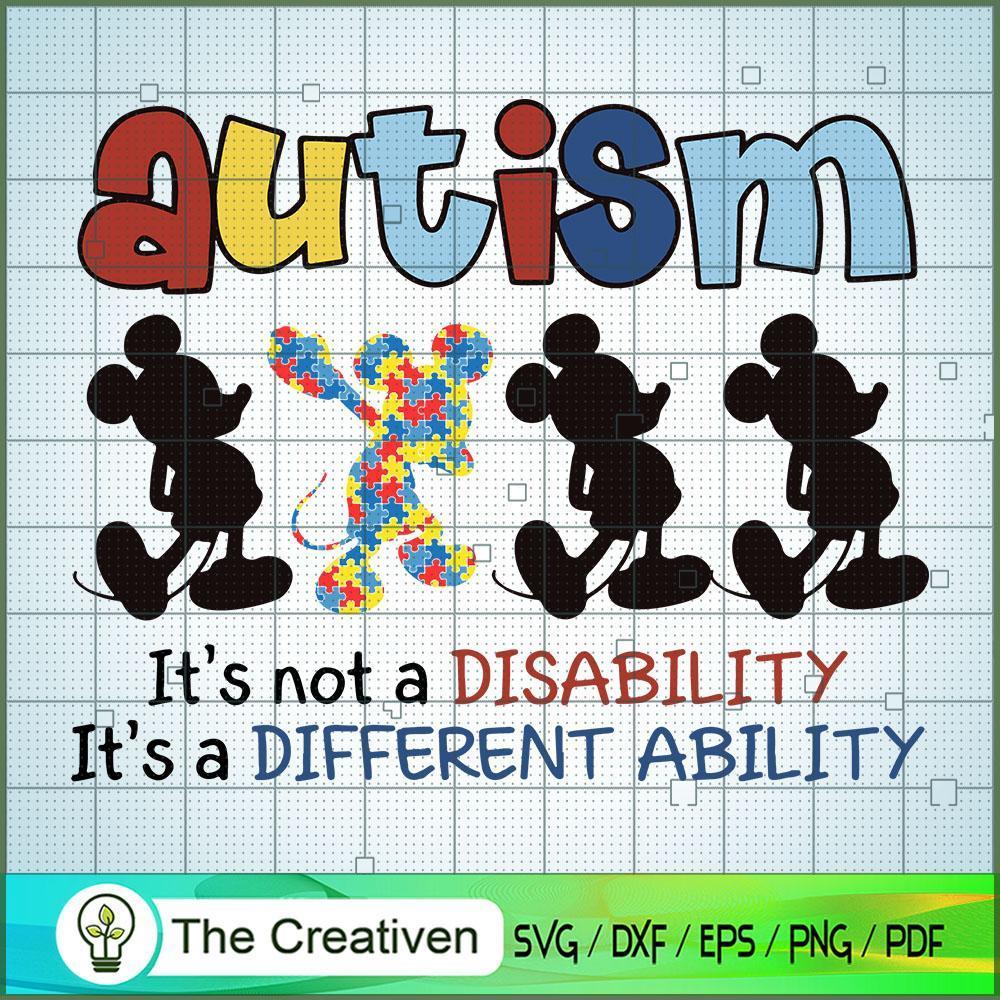 Autism Mickey SVG, Autism SVG, Mickey Disney SVG 1 Autism Mickey SVG, Autism SVG, Mickey Disney SVG