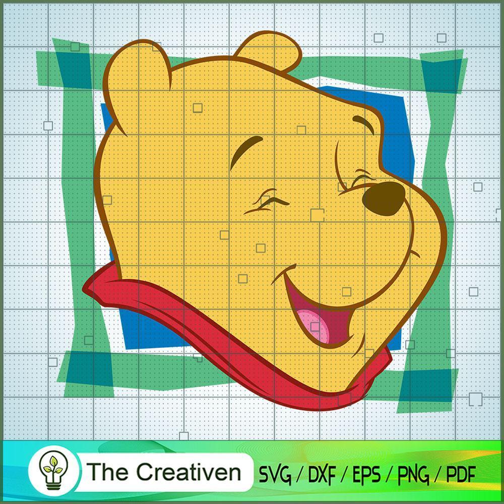 Pooh Head Funny SVG, Winnie The Pooh SVG, Disney Cartoon SVG 1 Pooh Head Funny SVG, Winnie The Pooh SVG, Disney Cartoon SVG