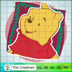 Very Happy Pooh SVG, Winnie The Pooh SVG, Disney Cartoon SVG
