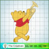 Pooh Trumpet SVG Cut File for Cricut & Silhouette Design 24239