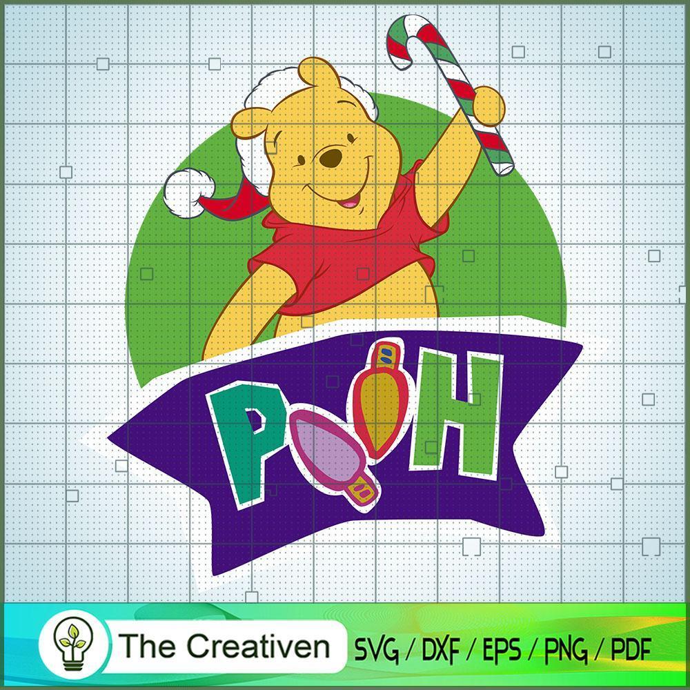 Merry Christmas Pooh SVG, Winnie The Pooh SVG, Disney Cartoon SVG 1 Merry Christmas Pooh SVG, Winnie The Pooh SVG, Disney Cartoon SVG