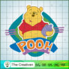 Pooh with Honey Bee SVG, Winnie The Pooh SVG, Disney Cartoon SVG 3 Pooh050 copy