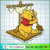Winnie The Pooh Rowing SVG, Winnie The Pooh SVG, Disney Cartoon SVG 3 Pooh 007 copy