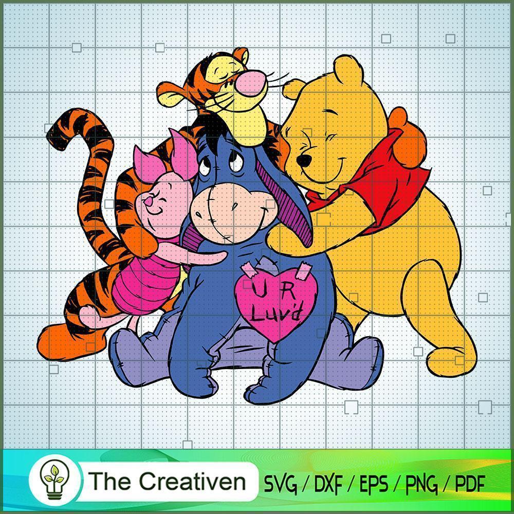 Pooh Group SVG, Winnie The Pooh SVG, Disney Cartoon SVG 1 Pooh Group SVG, Winnie The Pooh SVG, Disney Cartoon SVG