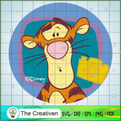 Tigger Fun SVG, Winnie The Pooh SVG, Disney Cartoon SVG