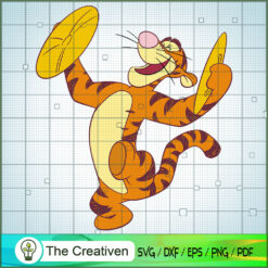 Tigger Bum Bum SVG, Winnie The Pooh SVG, Disney Cartoon SVG