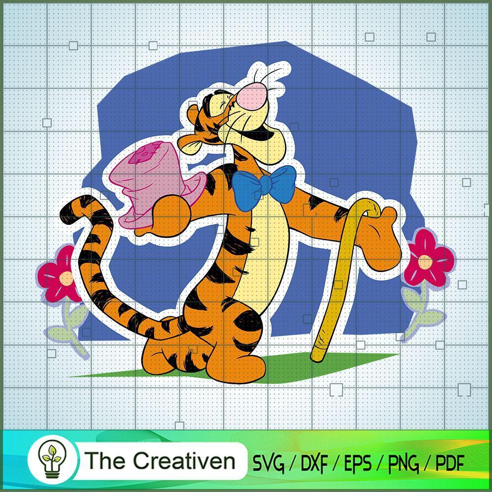 Gentleman Tigger SVG, Winnie The Pooh SVG, Disney Cartoon SVG 1 Gentleman Tigger SVG, Winnie The Pooh SVG, Disney Cartoon SVG